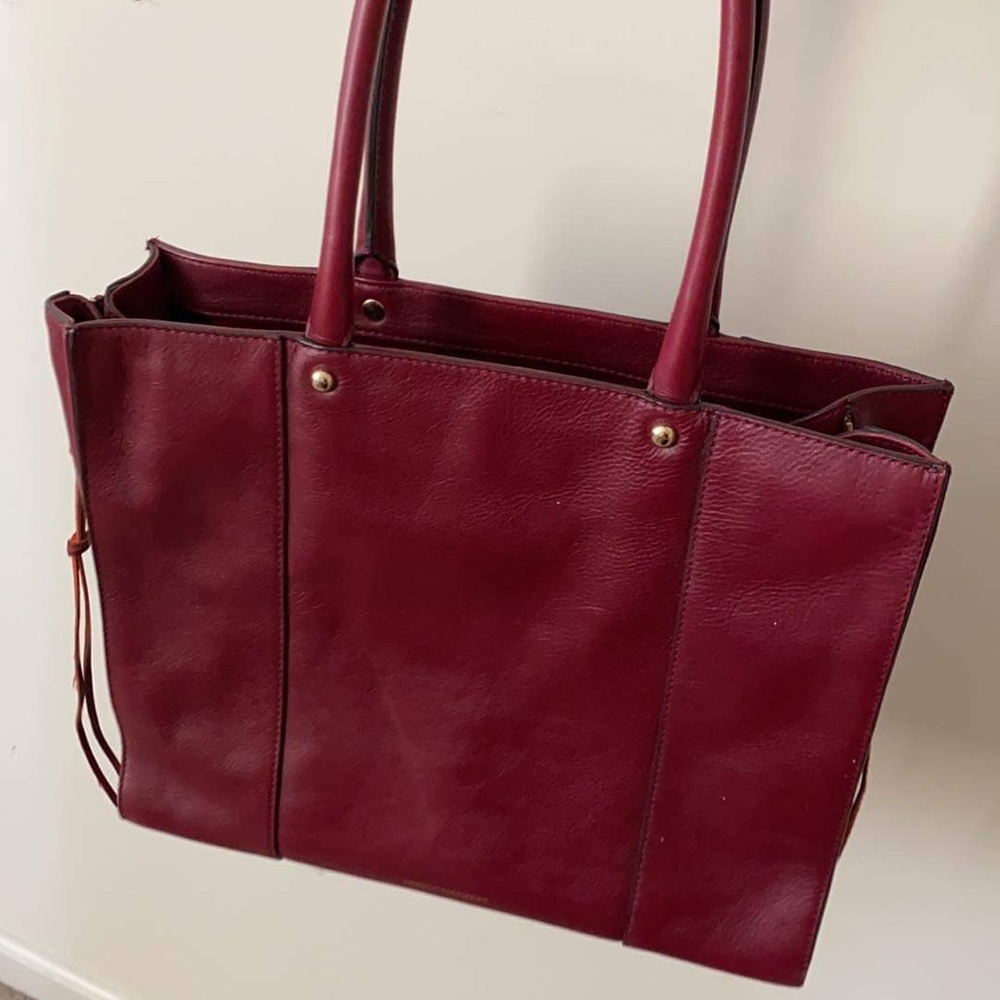 Rebecca Minkoff Burgundy Red Leather Purse - Picture 5 of 15